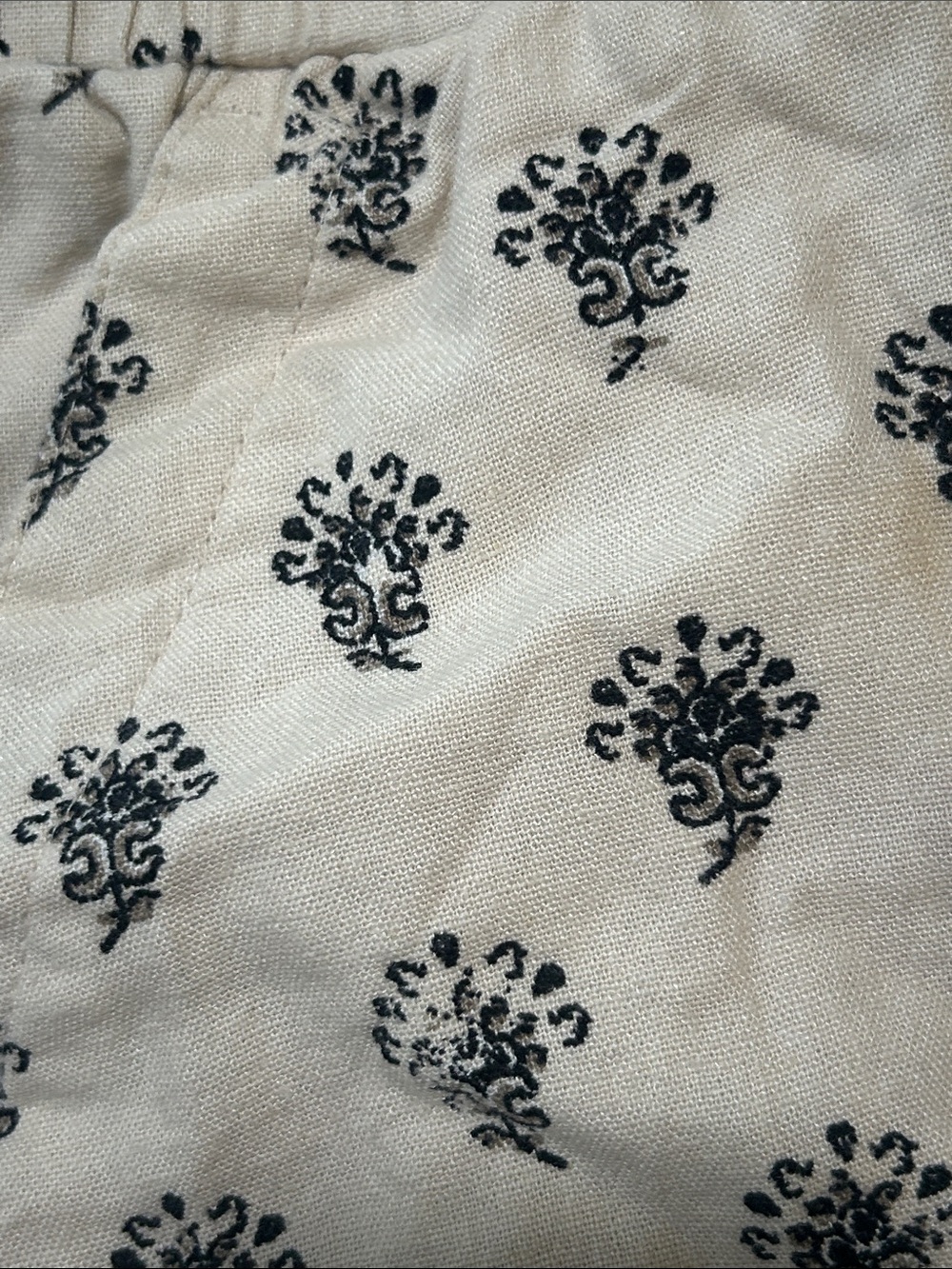 a new day Beige High-Waist Floral Drawstring Shorts - Picture 6 of 6